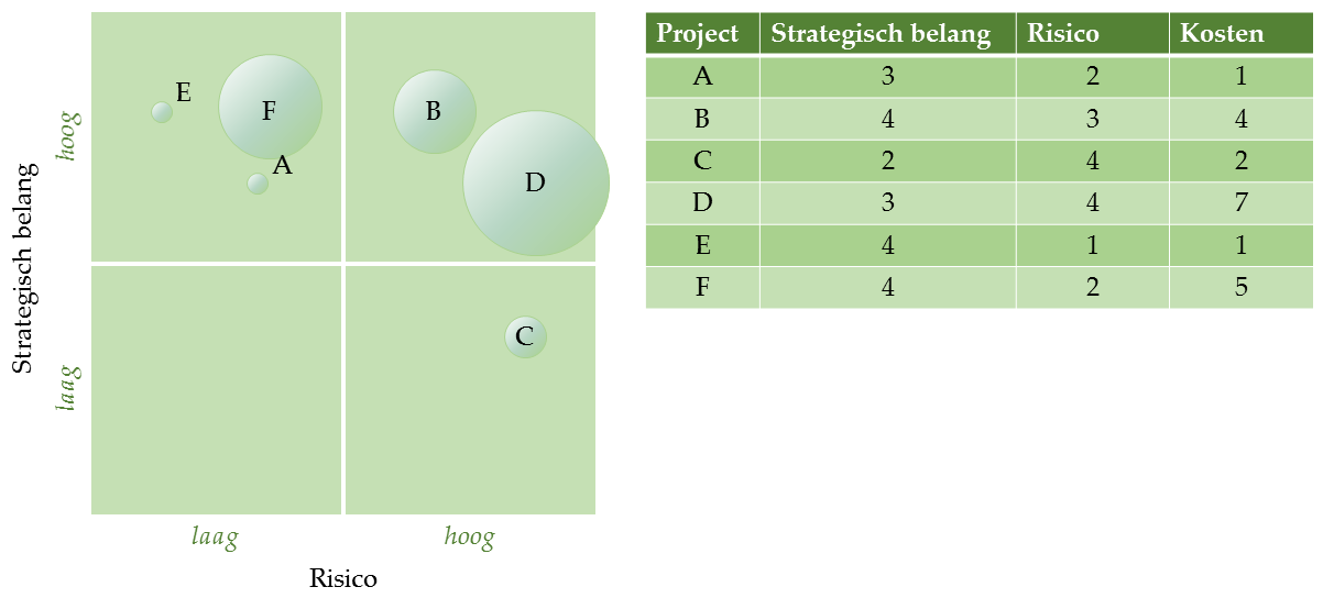 Gemeentelijke projectportfolio's 2